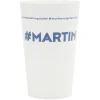 Gobelet plastique prénom #MARTIN 33cl
