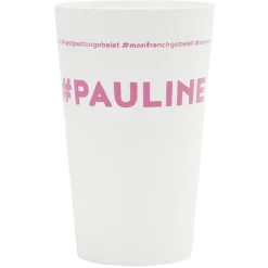 Gobelet plastique prénom #PAULINE 33cl
