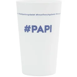 Gobelet plastique prénom #PAPI 33cl