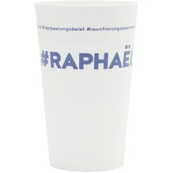 Gobelet plastique prénom #RAFAEL 33cl