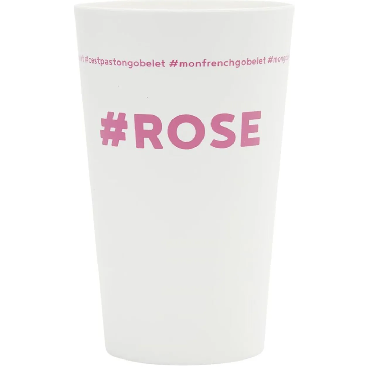 Gobelet plastique prénom #ROSE 33cl