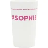 Gobelet plastique prénom #SOPHIE 33cl