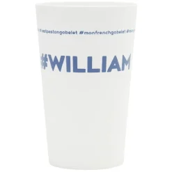 Gobelet plastique prénom #WILLIAM 33cl