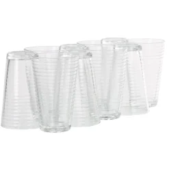 Gobelet verre transparent x 10