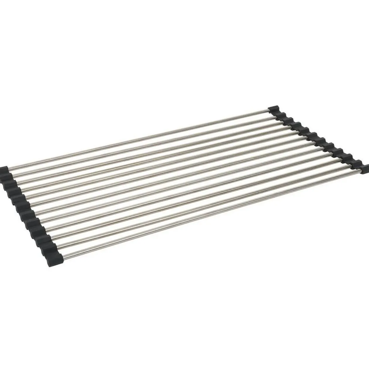 Égouttoir en inox et silicone - L.46xl.24cm