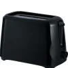 Grille pain toaster basique noir
