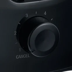 Grille pain toaster basique noir