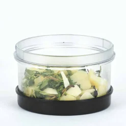 Hachoir manuel inox acrylique