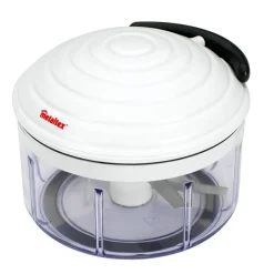 Hachoir manuel multiusage transparent couvercle blanc 500 ml