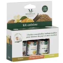 Huile essentielle découverte Aroma Cuisine x3