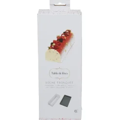 Kit bûche de Noël fond tronqué