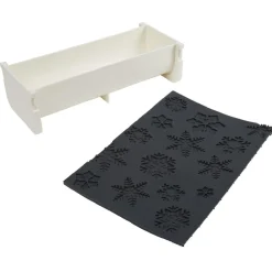 Kit bûche de Noël givrée