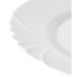 Lot de 6 assiettes plates Luminarc Opal Cadix