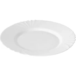 Lot de 6 assiettes plates Luminarc Opal Cadix