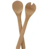 Lot de 2 couverts à salade en bambou