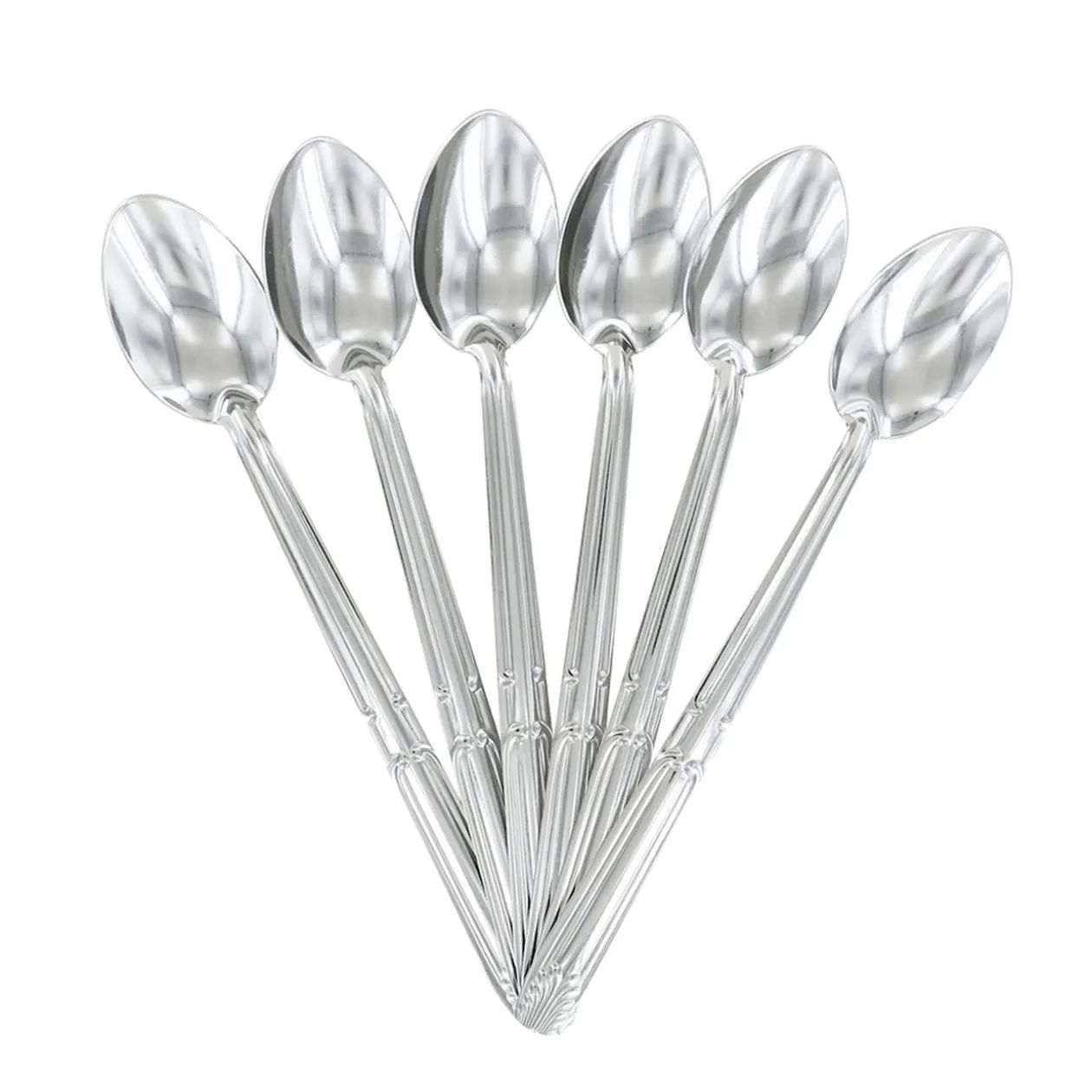 Lot de 6 cuillères à mazagran