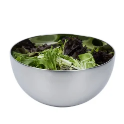 Lot de 3 saladiers en inox Ø18,7/23,6/28,5cm