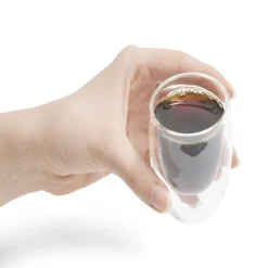 Lot de 2 verres double paroi 80ml