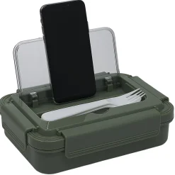 Lunch box avec support téléphone 95cl
