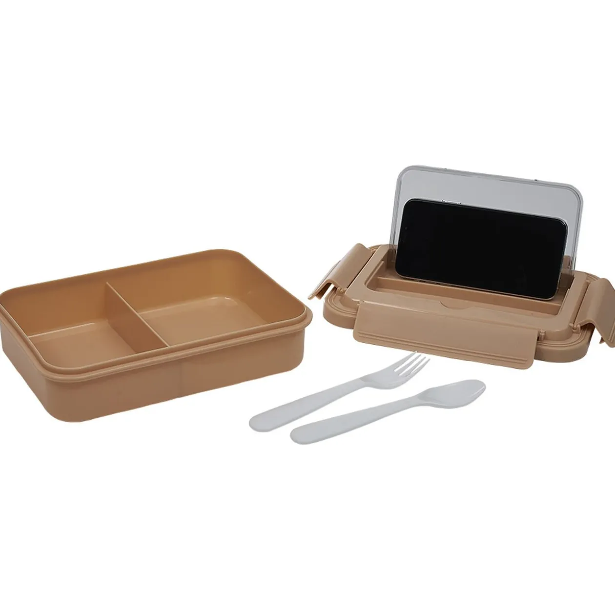 Lunch box avec support téléphone 95cl