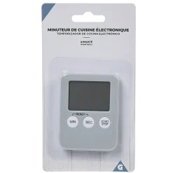 Minuteur de cuisine aimanté affichage électronique