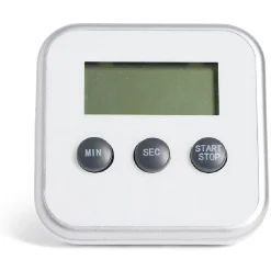 Minuteur de cuisine numérique avec support magnétique