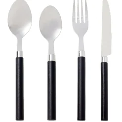 Ménagère 16 couverts inox manche plastique