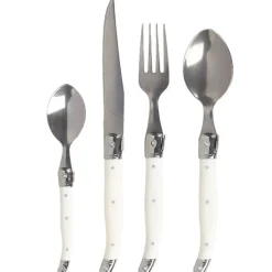 Ménagère 24 pièces blanc