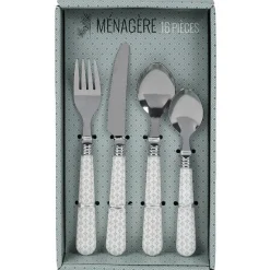 Ménagère 16 pièces design oreige