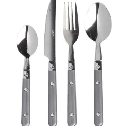 Ménagère 16 pièces gris