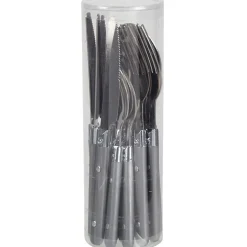 Ménagère 16 pièces gris