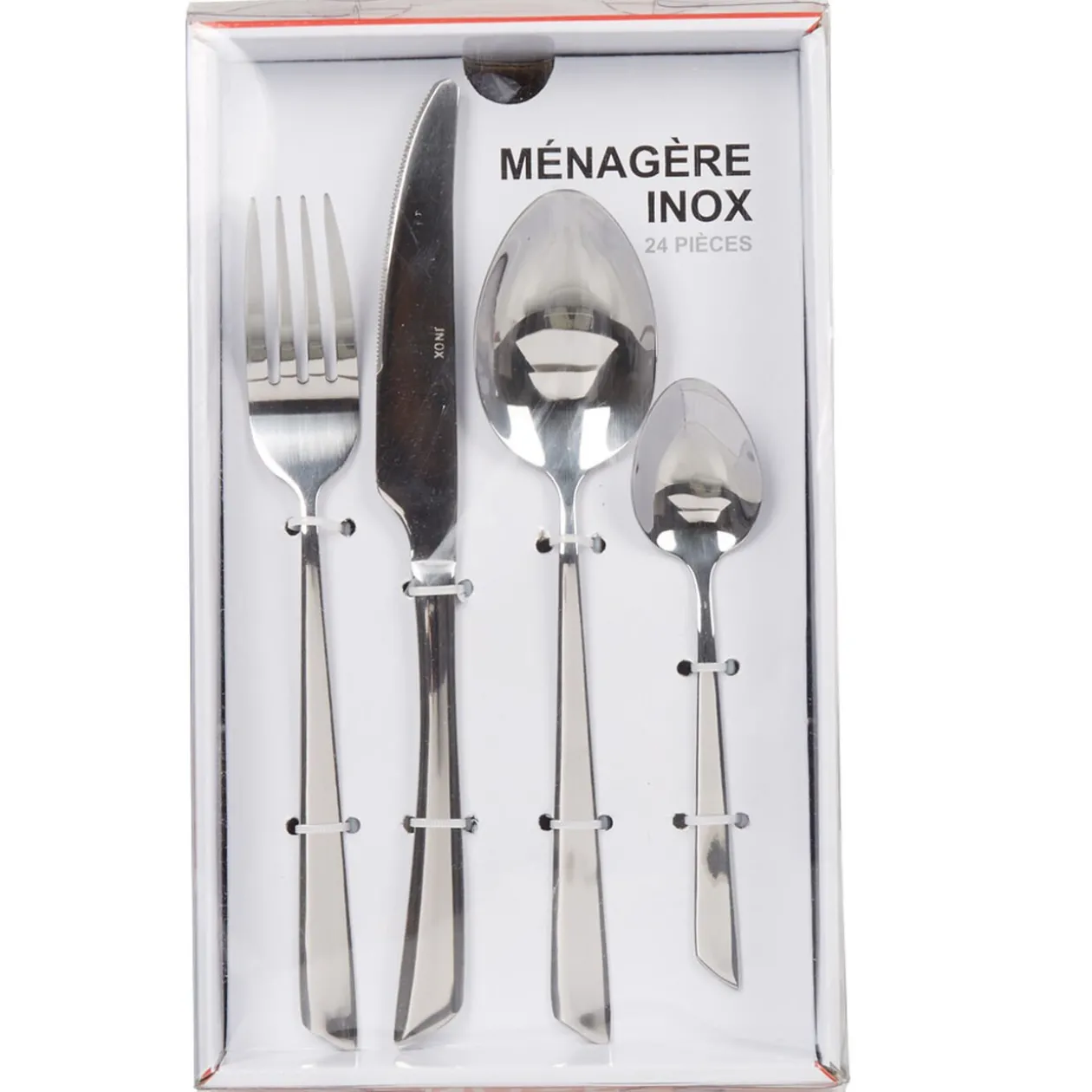 Ménagère 24 pièces moderne