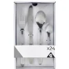 Ménagère inox 24 pièces