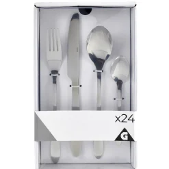 Ménagère inox 24 pièces