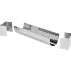 Moule à bûche arrondie en inox