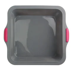 Moule à brownie anti-adhésif gris