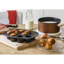 Moule à cannelés en silicone Tefal 10 pièces