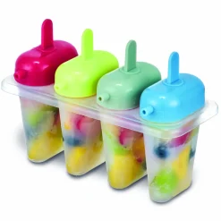 Moule à glace manche coloré x 4