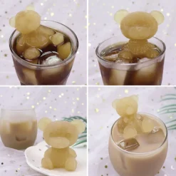 Moule à glaçon en forme d'ourson