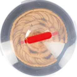 Moule à tarte avec couvercle de transport