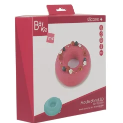 Moule donut 3D silicone vert