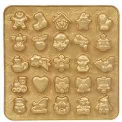 Moule en silicone Noël avec calendrier de l'avent