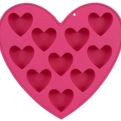 Moule silicone 10 chocolats coeur