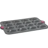 Moule silicone gris 16 madeleines