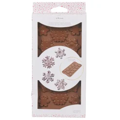 Moule silicone pour chocolats 14 empreintes forme flocons