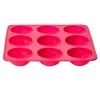Moule silicone rose 9 dômes