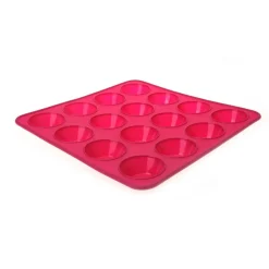 Moule silicone rose 16 petits fours