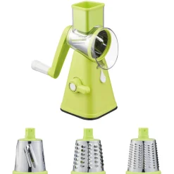 Moulin Râpe à légumes 3 cônes interchangeables