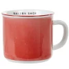 Mug bicolore rouge blanc collection Bakery