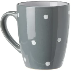 Mug en céramique déco pois coloré x4